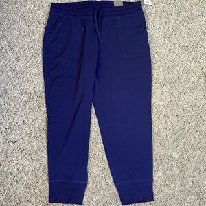 Old Navy Active Women’s Navy Blue Joggers Activewear Sz L NWT